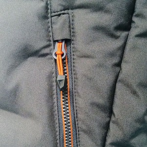 แจ็กเก็ตบอมเบอร์ลำลองสำหรับผู้ชาย, แจ็กเก็ตกันหนาวแบบรีไซเคิลมีปกตั้งมีกระเป๋าด้านหน้าใส่สโนว์บอร์ดแจ็คเก็ตผ้าแคนวาสสำหรับใส่เล่นกีฬา - Product Image 4