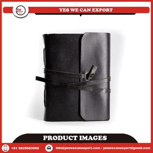 Hot Selling Leather Cover Journal Antique Deckle Edge Paper Vintage Leather Journal With Lock Closure for Sale at Best Price - Product Image 4