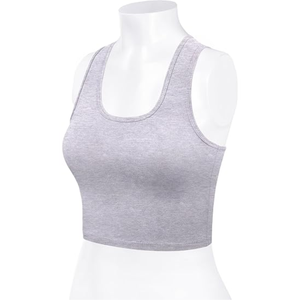 New High Support Hanging Neck Deep U Backless Sports Bra for Women - Product Image 5