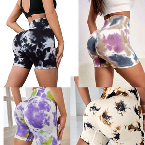 Estilos de moda Spandex / Nylon Shorts Yoga Leggings Mujeres sin costuras Yoga Leggings para adultos Mujeres para venta en línea - Product Image 6