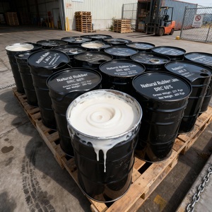 60% DRC Medium Ammonia Latex MAL for Industrial Coatings Adhesives and Foam Bedding Production - Product Image 6