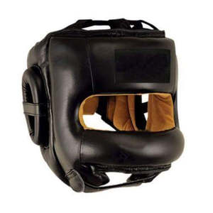 Protection de la tête en cuir PU de haute qualité, protection de la tête pour le kickboxing, équipement de sparring, boxe, MMA, Muay Thai, arts martiaux, respirant et confortable - Product Image 4