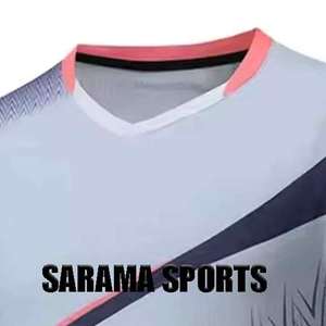 Uniforme de tennis Nouveau style Chemise de tennis de table pour nom d'équipe personnalisé Haute qualité Uniforme de tennis fabriqué - Product Image 2