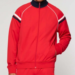 Stylish <b>Track</b> <b>Jacket</b> and Pants Set - Durable, Comfortable, and Perfect for Running, Training, and Casual Wear" - Product Image 4