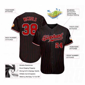 Baseball Jersey Shirt for Fans Unisex Adults Gifts Personalize Name Number Short Moisture-Wicking Breathable Printed - Product Image 2