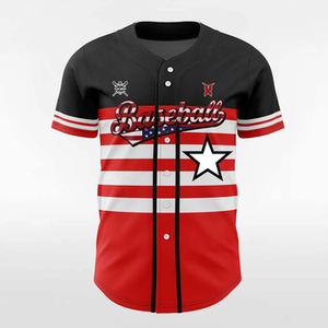 Camiseta de Béisbol de Color Sólido para Hombre, Talla Grande, Ropa Deportiva para Adultos, Camiseta y Uniformes de Equipo con Estampado por Sublimación - Product Image 2