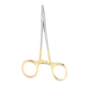 Iris Needle Holder TC 18cm 7,1 "Juego de instrumentos manuales de acero recto - Product Image 1
