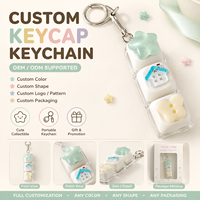 Vente en gros de mini-clés porte-clés personnalisés avec logo, clé mécanique portable, jouet anti-stress, cadeaux et promotion