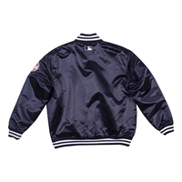 Chaqueta Universitaria de Moda para Hombre, Color Sólido, Bordado, Satén, Servicio OEM, Chaqueta Casual Varsity para Hombre
