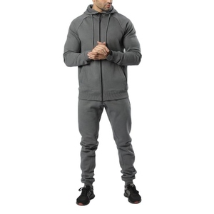 Conjuntos Deportivos de Dos Piezas para Hombre al por Mayor, Ropa Deportiva de Invierno para Exteriores, con Cremallera, Logotipo Personalizado, Chándal de Gimnasio para Correr, de Calidad - Product Image 5