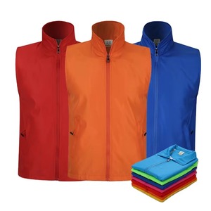 Veste sans manches pour hommes, veste utilitaire multi-poches, gilet cargo en coton et polyester pour hommes, gilet de travail pour hommes, vente en gros - Product Image 2