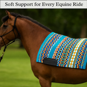 100% Pure Wool Western Show Tapis de selle Beau design Accessoires de cheval haut de gamme - Product Image 2