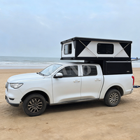 Carpa de Techo Automática Desplegable de Aleación de Aluminio Rígida para Camioneta Ram 1500 Tundra 4x4 Overland