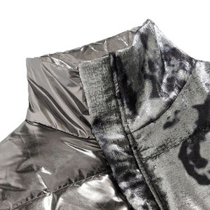 2026 Unisex High Street Style Casual Winter Puffer <b>Jacket</b> <b>Long</b> Woven Canvas Fabric Solid <b>Waterproof</b> Windproof Nylon <b>Jacket</b> - Product Image 3