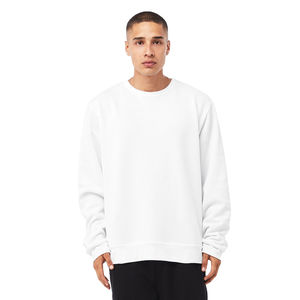 Sweat-shirt 100% en molleton de coton lourd personnalisable pour hommes Pull-over de haute qualité avec motif solide de créateur pour l'hiver - Product Image 1