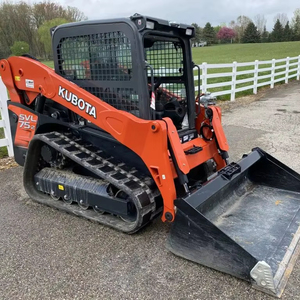 2019ยาง SVL75-2 Kubota ลื่นไถลคัดท้าย, CAB, high flow, aux. ระบบไฮดรอลิกส์ถังขนาด75นิ้ว - Product Image 5