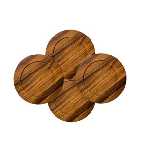 Prix de gros Assiettes de chargeur rustiques Assiettes de chargeur rondes en bois de haute qualité par l'Inde Assiettes de chargeur décoratives de qualité supérieure bol - Product Image 5