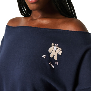 Sudadera con capucha para mujer Cuello redondo Algodón Tallas grandes Suelta Casual Streetwear Moda - Product Image 3