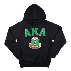 Sweat-shirts à capuche personnalisés de haute qualité avec lettres grecques Alpha Kappaa Alpha, en molleton de coton pour sororité et fraternité - Product Image 1
