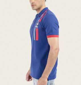 เสื้อยืดผู้ชายคุณภาพสูง พิมพ์ลายแบบ Sublimation ทั้งตัว สำหรับกิจกรรมกลางแจ้ง ผ้าเจอร์ซีย์คอตตอน 100% ป้องกันรอยยับ สวมใส่สบาย - Product Image 4