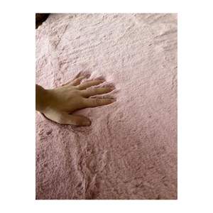 Tapis de cuisine de la série Puff de tapis en peluche de peau douce asymétrique - Product Image 3