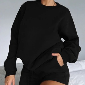 Nueva sudadera para mujer, jersey con hombros caídos, sudadera para mujer en diferentes estilos, sudadera con logotipo personalizado para mujer - Product Image 6