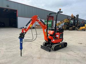 Micro-excavatrice sur chenilles U10-5 de Walker Machinery Ltd avec godet de 0,09 m, moteur de 36 kW, moment de charge élevé, pompe hydraulique KYB - Product Image 3