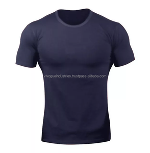 Camiseta Deportiva Ajustada de Alto Rendimiento Personalizada, Camiseta Deportiva para Hombre con Protección Solar UPF 50+, Camiseta de Entrenamiento con Absorción de Humedad - Product Image 1