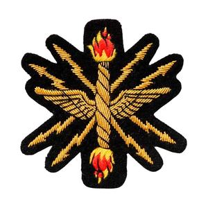 Parches Bordados Personalizados de Alta Calidad, Estilo Cosido, con Tela Principalmente de Mezclilla - Product Image 5