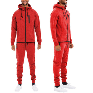 Ensemble de survêtements de football 100% polyester à séchage rapide pour hommes, vente en gros de veste de survêtement respirante pour l'hiver - Product Image 4