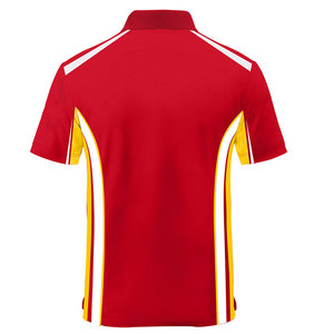 เสื้อโปโลสำหรับแข่งของผู้ชายเสื้อโปโลระบายอากาศได้ดีล่าสุดสำหรับตัดแบบอัตโนมัติทนทาน - Product Image 3