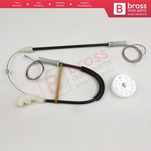 Kit de Reparación de Elevalunas Eléctrico Delantero Derecho BWR5327 para S40 V40 MK1 644 645 1995-2004 4/5 Puertas 30623449 - Product Image 3