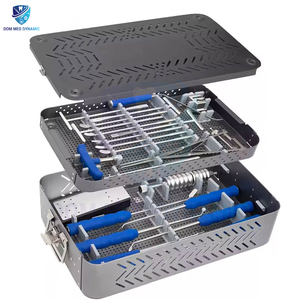 Ensemble d'instruments de verrouillage orthopédique vétérinaire en gros Kit chirurgical manuel en acier inoxydable pour réparation Norme de sécurité Mol - Product Image 4