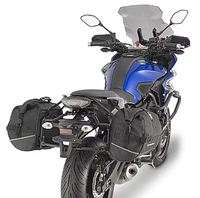 Sac de selle latéral gauche en cuir pour moto Sac étanche pour moto-Boîte à outils latérale gauche pour moto