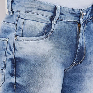 Vêtements résistants pour hommes, jeans respirants pour hommes, jeans de couleur unie pour hommes - Product Image 6