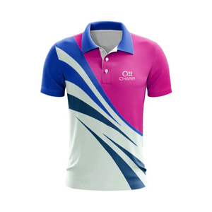 Tallas grandes de alta calidad para hombre personalizado 2025 polos para hombre 100% poliéster tejido Jersey transpirable y patrón impreso - Product Image 4