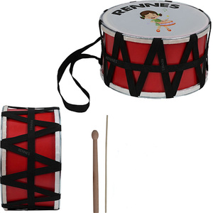 กลองเด็กแบบกำหนดเอง Rennes DVL-32RD - เครื่องดนตรีประเภทเคาะจังหวะออร์ฟ ขนาด 30 ซม. (12 นิ้ว) - Product Image 2
