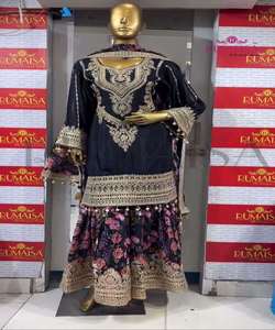 ชุดเดรสปาร์ตี้ผู้หญิง เสื้อผ้าผู้หญิง ชุดเดรส โอกาสพิเศษ วันเกิดลําลอง แอฟริกัน อินเดีย มุสลิม อาบายา ดูไบ - Product Image 6