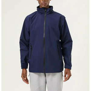 Chaqueta Deportiva Casual con Capucha para Hombre y Mujer, Resistente al Viento y a la Abrasión, para Exteriores, de Una Sola Capa, Talla XL, con Cierre - Product Image 1