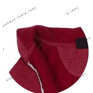 Sudadera con capucha de peso pesado personalizada para hombre, jersey de cuello redondo, sudadera Vintage en blanco, sudaderas con capucha lavadas con piedra, capucha de gran tamaño - Product Image 4