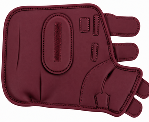 Bottes de protection pour chevaux Tough Tack en néoprène bordeaux avec semelle Hex Grip pour l'équitation 2026 - Product Image 4