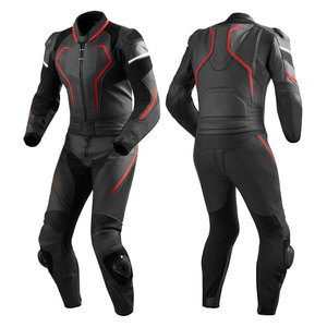 Costume de sport en cuir de moto de couleur personnalisée de la dernière conception du fabricant professionnel, grande taille, prix raisonnable - Product Image 1