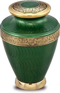 Urnas de Metal Duraderas para Cenizas Humanas, Urnas para Adultos Perfectas con Grabado y Buena Textura, Urnas Conmemorativas para Adultos - Product Image 2