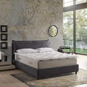 Materasso in Memory Foam EVERGREENWEB con Topper Rimovibile, Altezza 32 cm, Cuscino Incluso, Ortopedico, Misure Matrimoniale e Singola, Made in Italy - Product Image 6