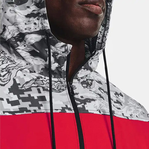 Vestes coupe-vent pour hommes de qualité supérieure, design camouflage, fermeture éclair, style streetwear d'hiver, polyester, vestes imperméables pour hommes en vente 2026 - Product Image 4