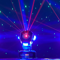 Lumière de boule magique DJ Disco, lumière LED RGB à effet stroboscopique laser avec contrôle DMX512 pour fête, bar, KTV