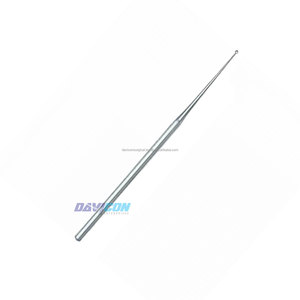 Orejeras quirúrgicas de acero inoxidable, curetas de oreja afiladas BUCK - Product Image 6