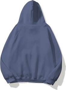 Sweat à capuche avec poche avant Confortable Mens Oversized Streetwear Hoodie Cotton Fleece Fashion - Product Image 2