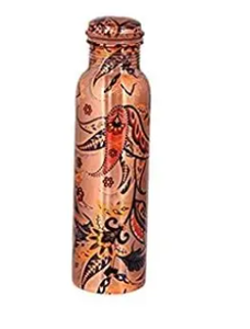 New Arrival Copper <b>Water</b> <b>Bottle</b> Leak proof Drinking <b>Metal</b> <b>Water</b> <b>Bottle</b> High Quality Plain Copper <b>Bottle</b> For <b>Water</b> Storage School - Product Image 2