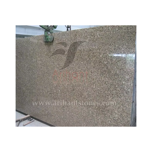 Nouvelle collection du fabricant indien Dalles de granit jaune cristal de conception moderne Grande dalle de surface polie la plus vendue - Product Image 4